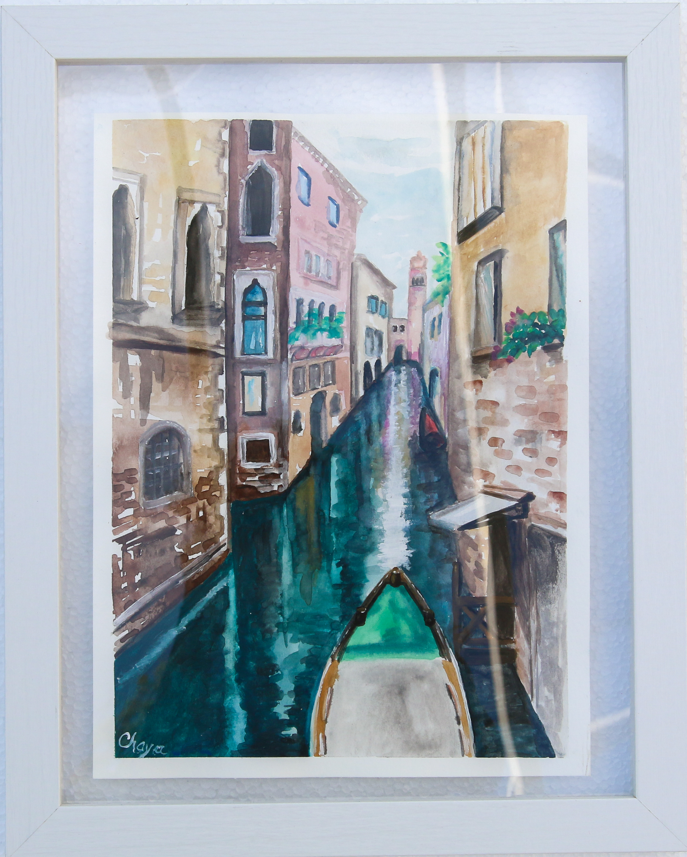 <h9> Venice Watercolor<br> 9x12 <br>  $300 </h9>